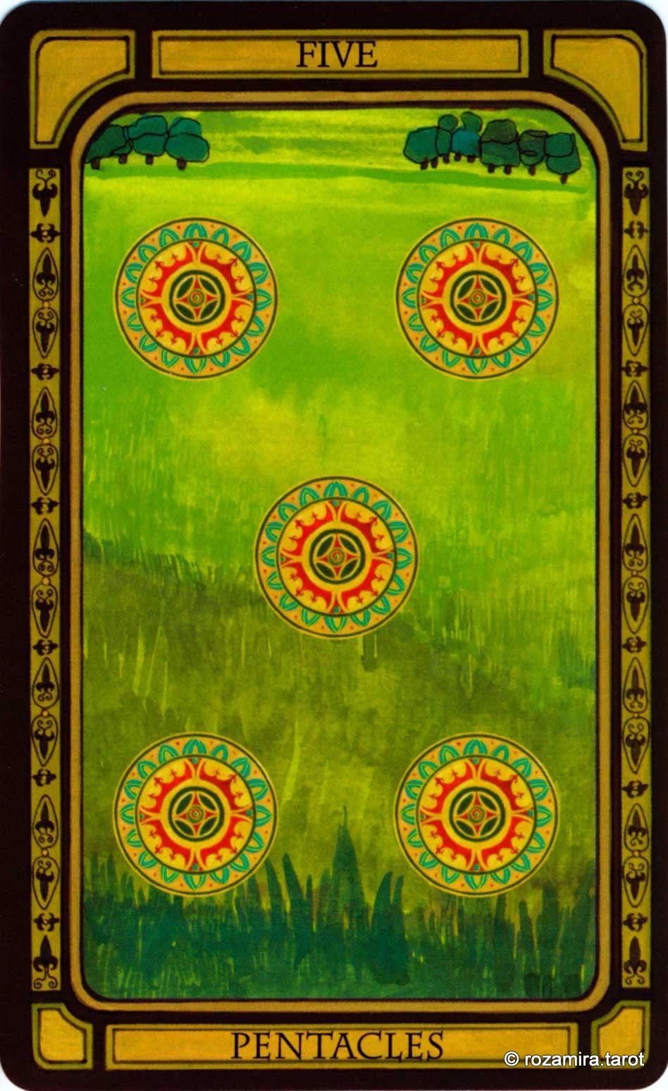 The Golden Tarot (Liz Dean)